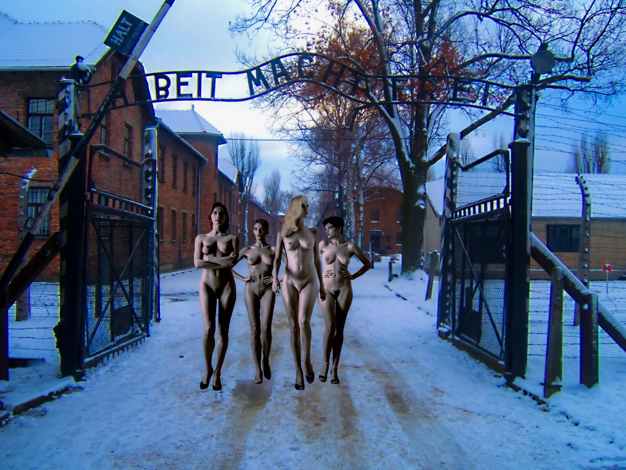 Naked in Auschwitz
